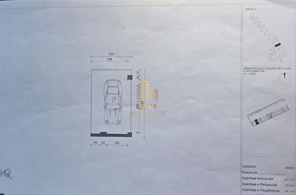 In vendita, 1 Posto Auto, Ali Demi- Residenza Kadiu, 600 Euro/m2
