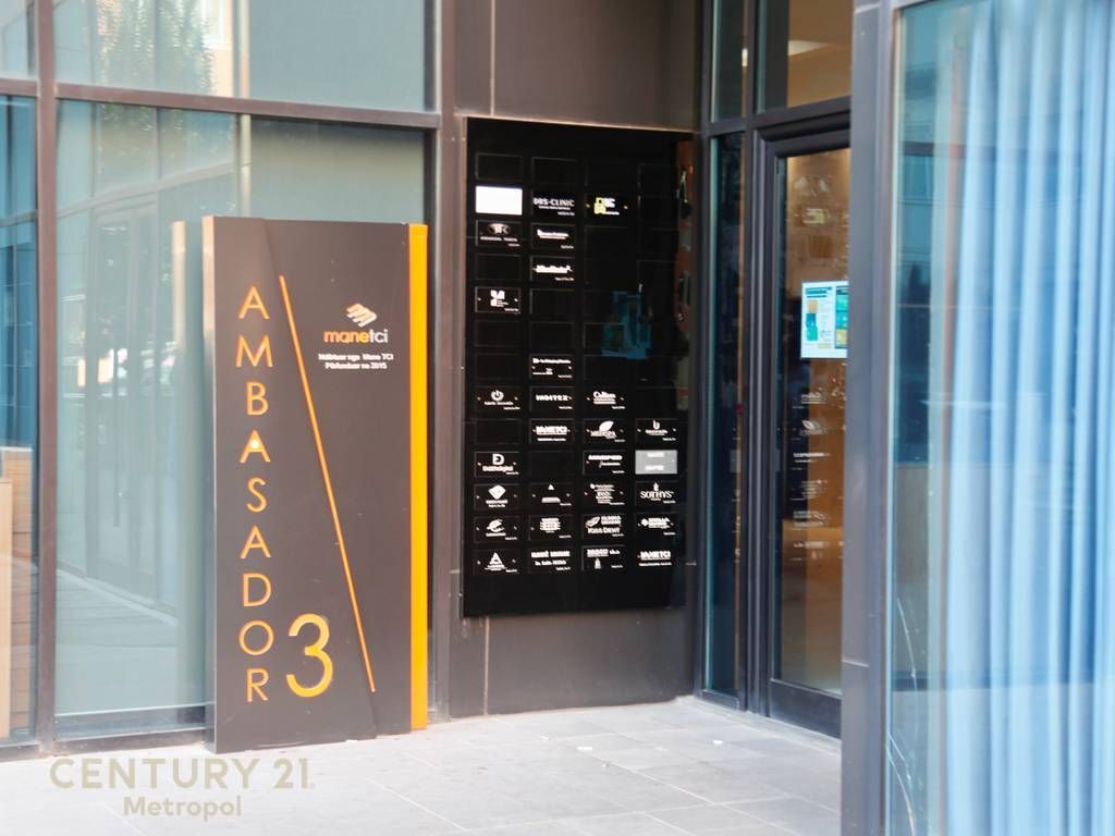 An exclusive 2+1+2 apartment is offered for sale in one of Tirana's most elite towers, Ambasador 3!