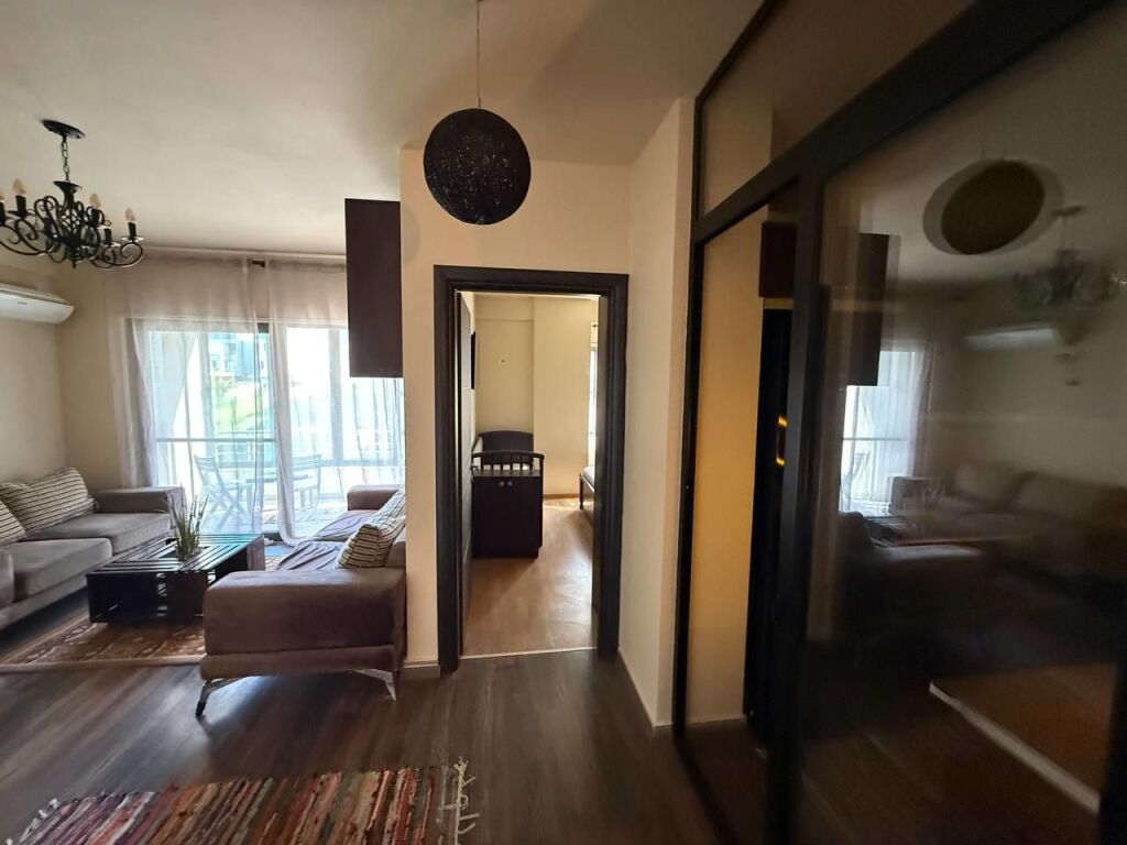 🏢Dry Lake, near Hotel Radisson, a 1+1 furnished apartment is for rent, 55,000 Leke     