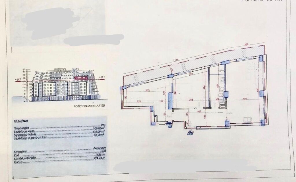 APARTAMENT 2+1 PËR SHITJE, PASKUQAN