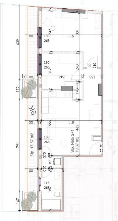 🏢 Appartamento 2+1 con veranda in vendita – Ex Campo di Aviazione! 🏢