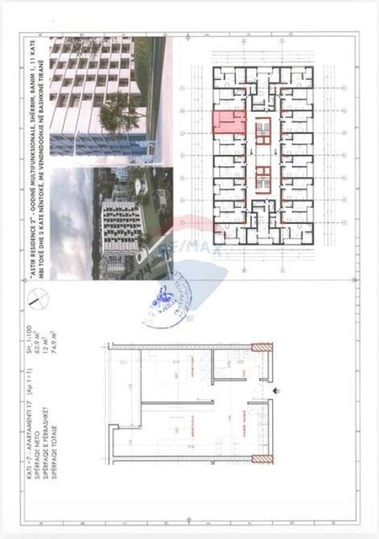 Apartament 1+1 per shitje ,Residence Astir 2
