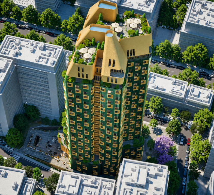 ✅ Apartament 1+1 për Shitje tek Bazaar Gate – Qendër e Tiranës