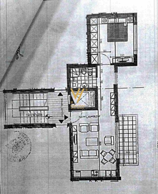 FOR SALE APARTMENT 1+1+BLK AT KODRA E DIELLIT 148,000 EURO