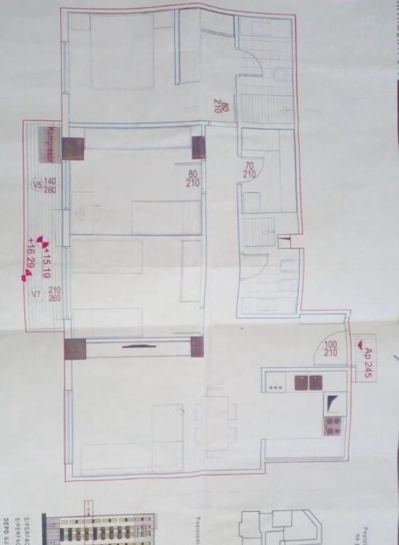 SHITET APARTAMENT 3+1+2 TEK KOMUNA E PARISIT, BEGA07