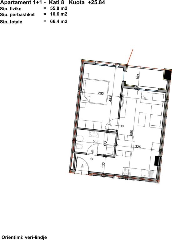 ✨Shitet Apartament 1+1 Okazion 📍Aluna Complex, Paskuqan