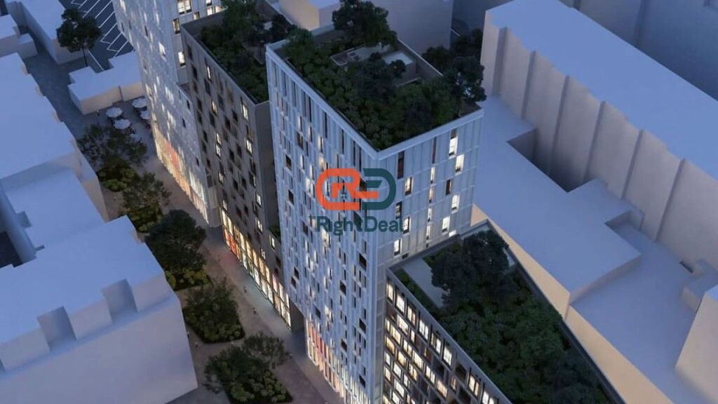 At Zogu i Zi, Super Apartment 2+1+2 for Sale at Soho Towers!