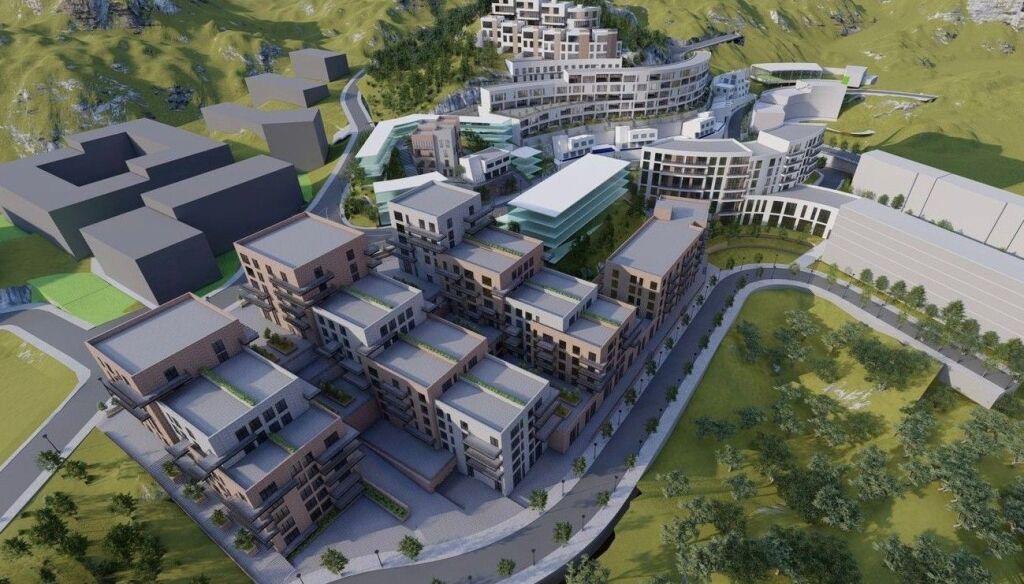 🔥Triplex 3+1+veranda in vendita a Rezidenca Kodra e Diellit 2🌇