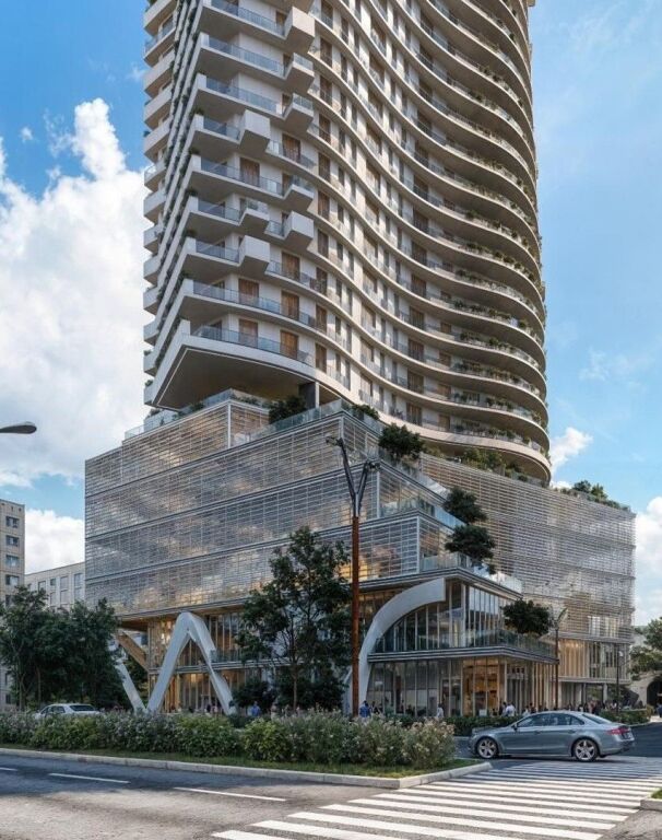 ▫️Shitet apartament 1+1 në një nga kullat më prestigjioze në Tiranë, pjesë e The Fourty Four Tower.
