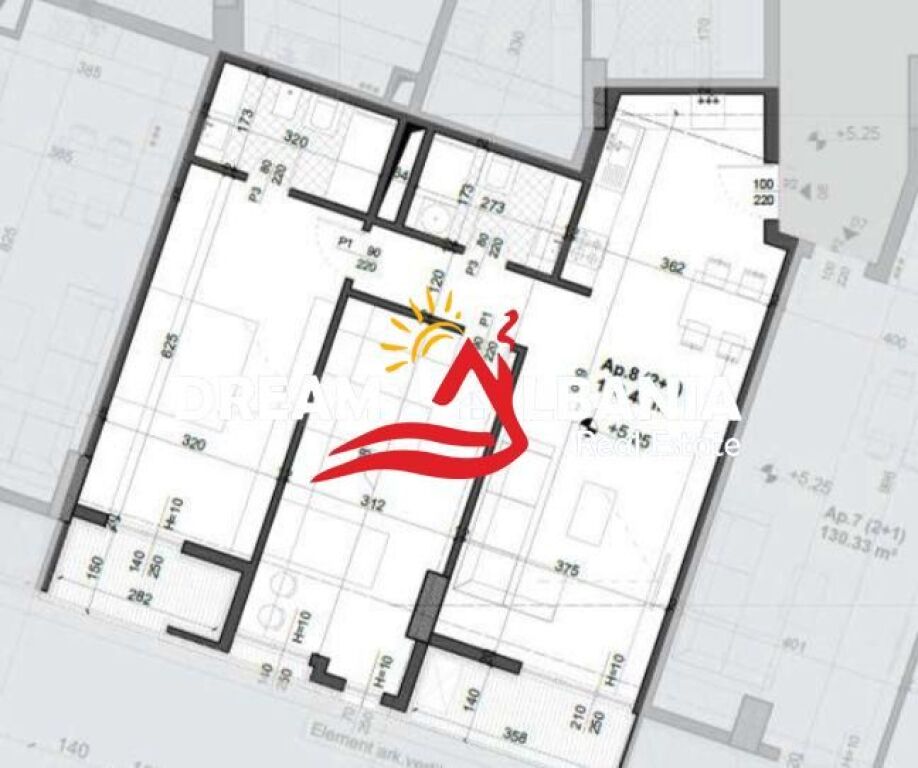 Apartment 2+1+Parking Spot For Sale At Fusha e Aviacionit (ID 41212230)
