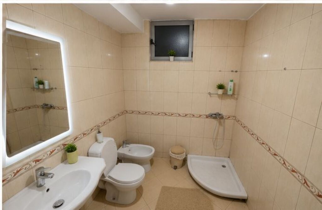 Near the Palace with the arrow, a 2+1 apartment is for rent.