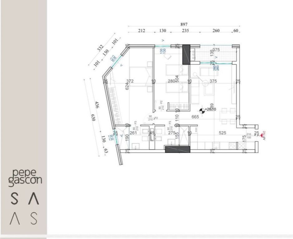 Vendiamo Appartamento 2+1+2 📍 Edificio Shqiponja Square, ex Piazza Shqiponja