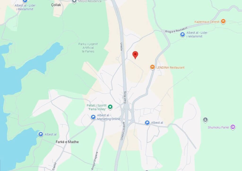 FARKE SHITET 1000 M TOKE PRANE AUTOSTRADES - TIRANE
