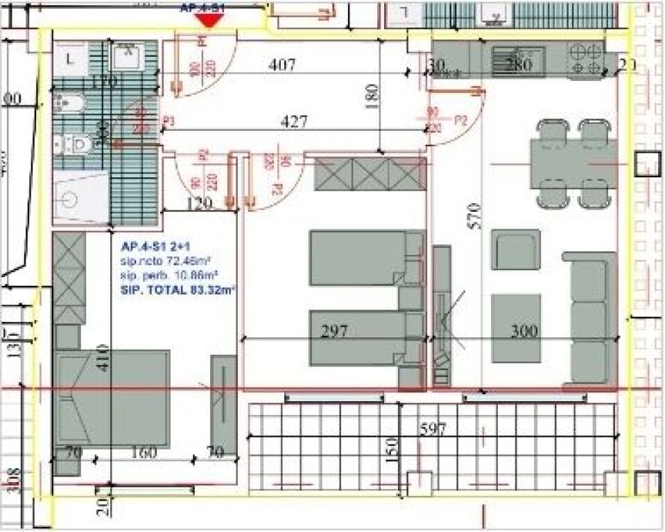 ✅️Apartment 2+1 for Sale in Paskuqan