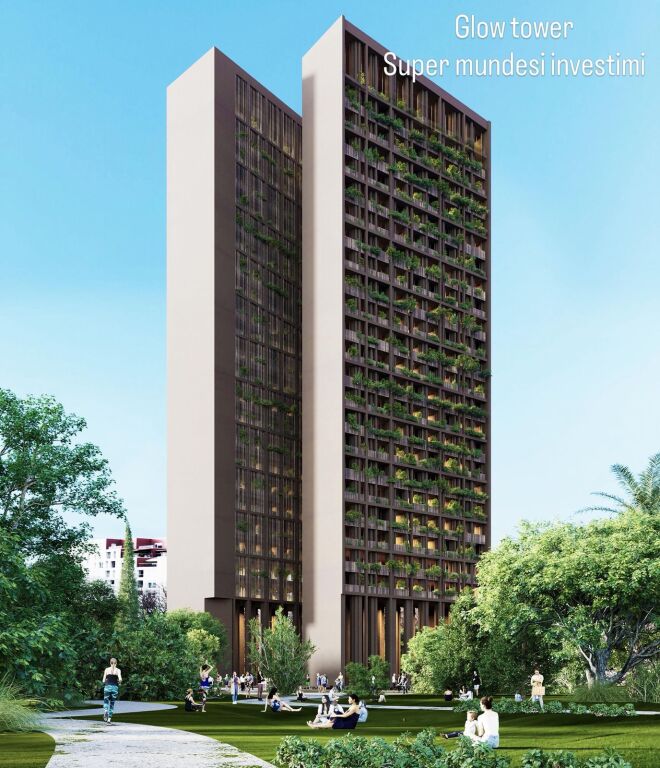 APARTAMENTE ME CMIM EKSKLUZIV "GLOW TOWER" TIRANE