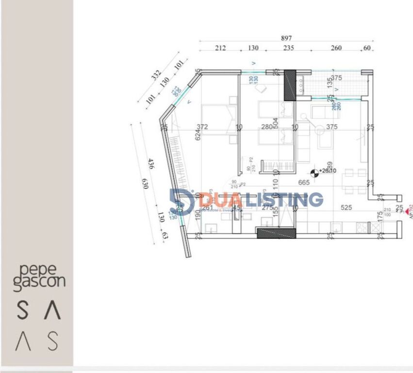 🏡 Shesim Apartament 2+1+2 📍 Shqiponja Square Building, ish Sheshi Shqiponja