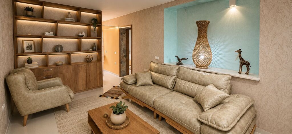 Bllok, furnished 2+1 apartment for rent,
