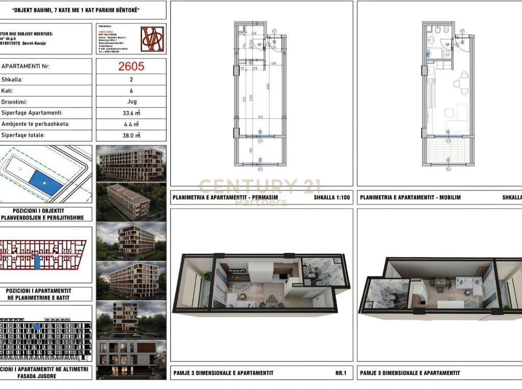 🏢 SHESIM GARSONIERE TEK VISTA MARE RESIDENCE QERRET (PAMJE ANESORE NGA DETI)