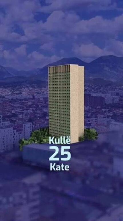 APARTAMENTE ME CMIM EKSKLUZIV "GLOW TOWER" TIRANE