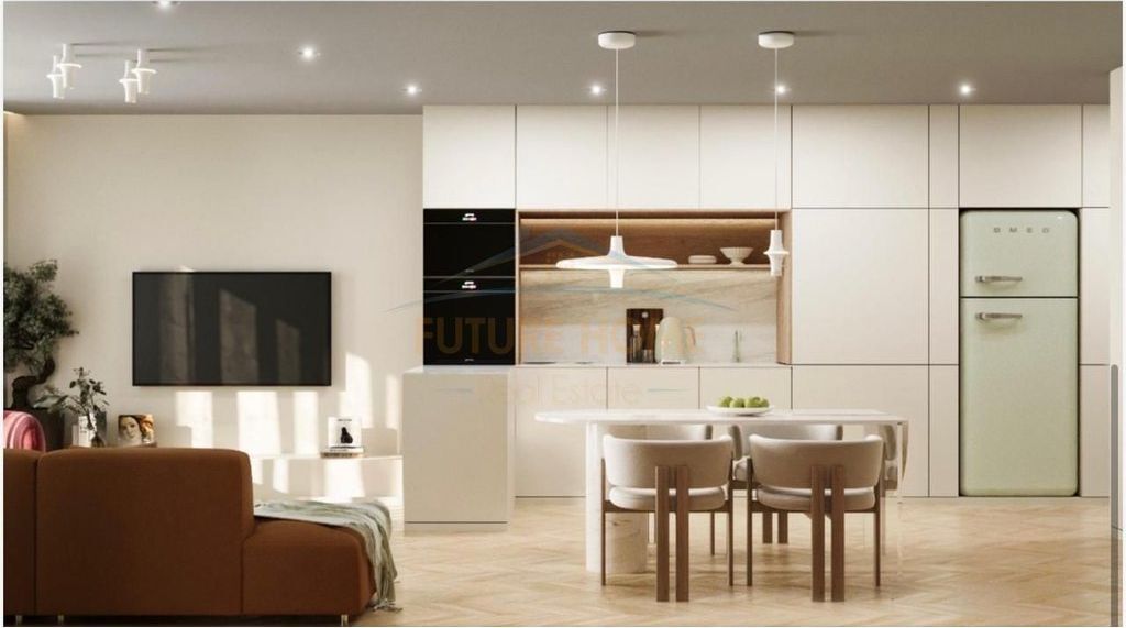Shitet apartament 3+1+2+verand+post parkimi Gradient Liqeni i Thate