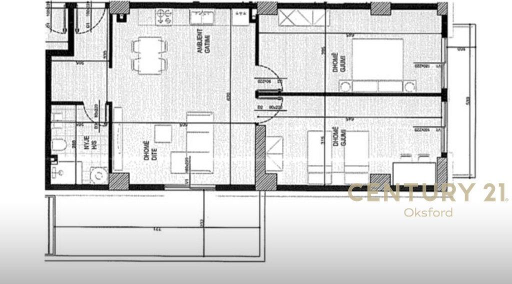 APARTAMENT 2+1+2, TEK ISH FUSHA E AVIACIONIT PER SHITJE