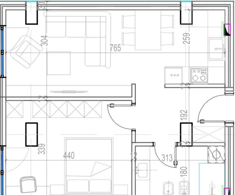 🏡 Appartamenti 1+1 &amp; 2+1 in Vendita – Residenza Kodra e Diellit 2 (Est)