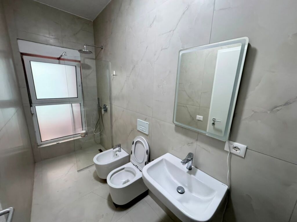 For rent 2+1  Address: Ali Demi Kadiu Complex  8th floor  Furnished and uninhabited Price 500 thousand lek