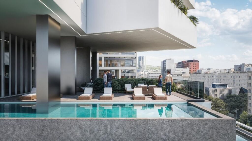 Apartment 1+1 for sale in The Forty Four Tower, Dritan Hoxha Street