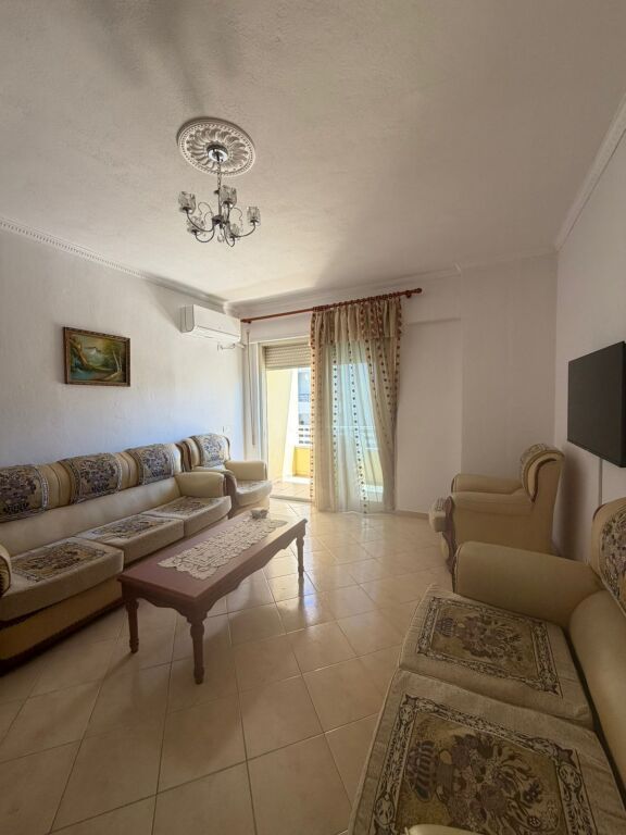 For rent, Apartment 2+1+2 Balconies, Near Spar, Iliria Beach, Durres