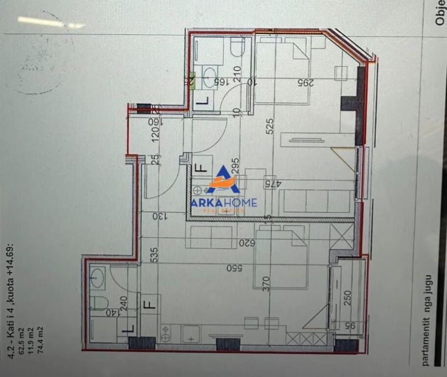 SHITET APARTAMENT 1+1+BALLKON "BULEVARDI I RI , RRUGA SIRI KODRA" 167400 EURO - Więcej