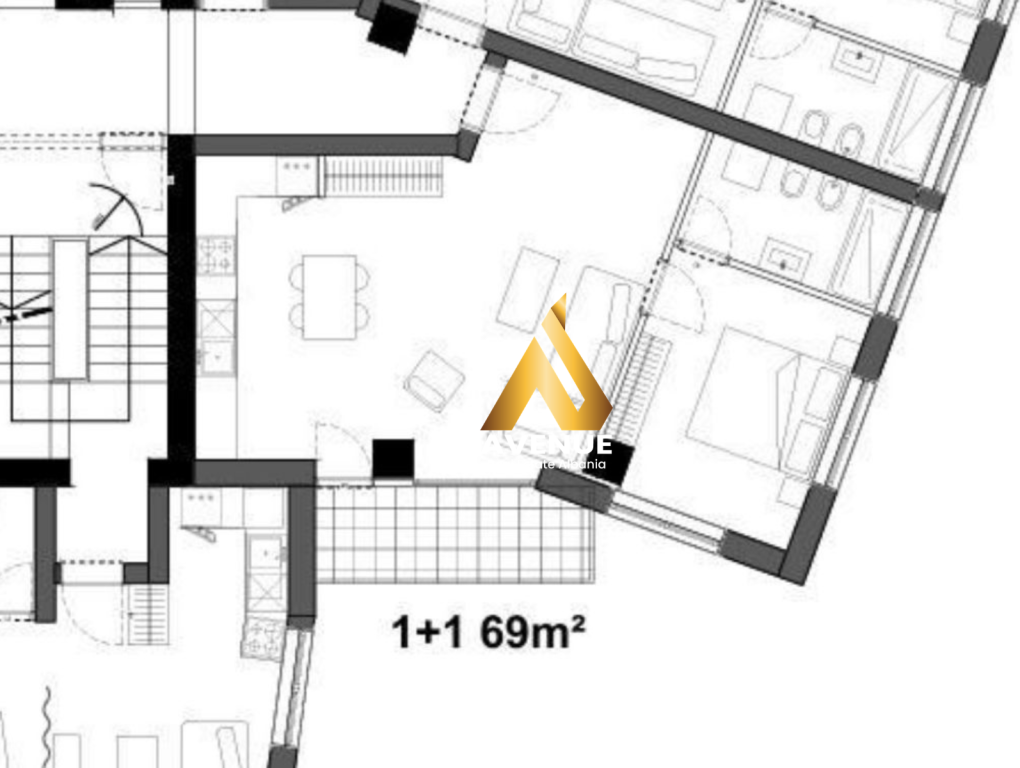 OKAZION!  Shitet Apartament Premium 1+1  tek RiverPark Residence – Astir, Tiranë