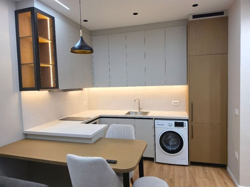 Qera apartament 1+1 Pallatet agimi- bllok
