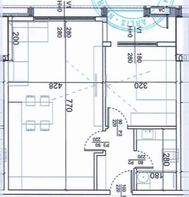 Apartment 1+1 for Sale Kosovareve Street, Near the Olympic Park (ID 41111563)