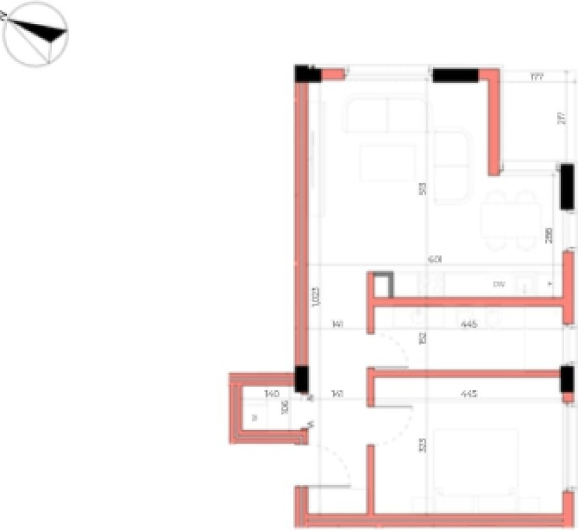 Apartment 1+1 for sale – Maison de la Terre Residence