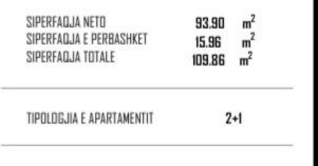 * apartment 2+1 in *Paskuqan*