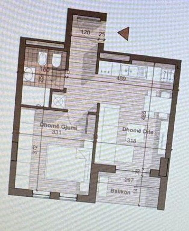 Universcity 2 Apartament 1+1 ne shitje
