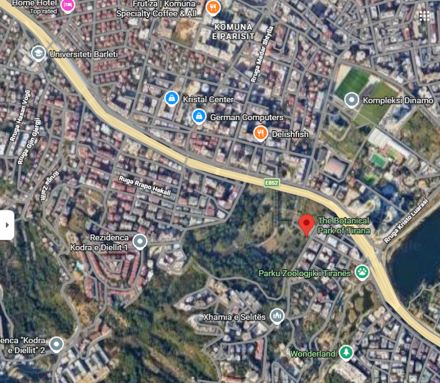 Appartamento 1+1 In Affitto nel Giardino Botanico Zoologico, Tirana - 550.00€