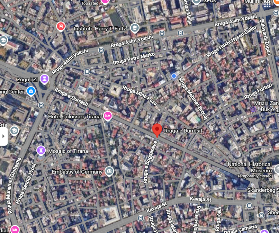 SALE, APARTMENT 2+1 DURRES STREET