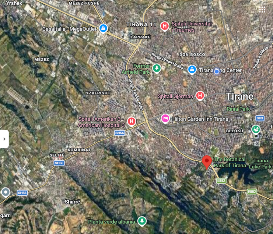 Appartamento 1+1 In Affitto nel Giardino Botanico Zoologico, Tirana - 550.00€