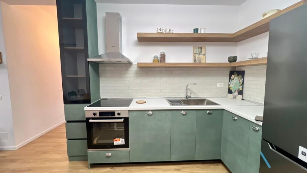 In Affitto: 2+1📍Ali Dem (Residenza Kadiu) - Ghiaccio Nuovo⚜️ - 50,000 Leke/Mese - Sup. 75m² - Piano 8 || Appena Investito & Mai Abitato Prima🔥
