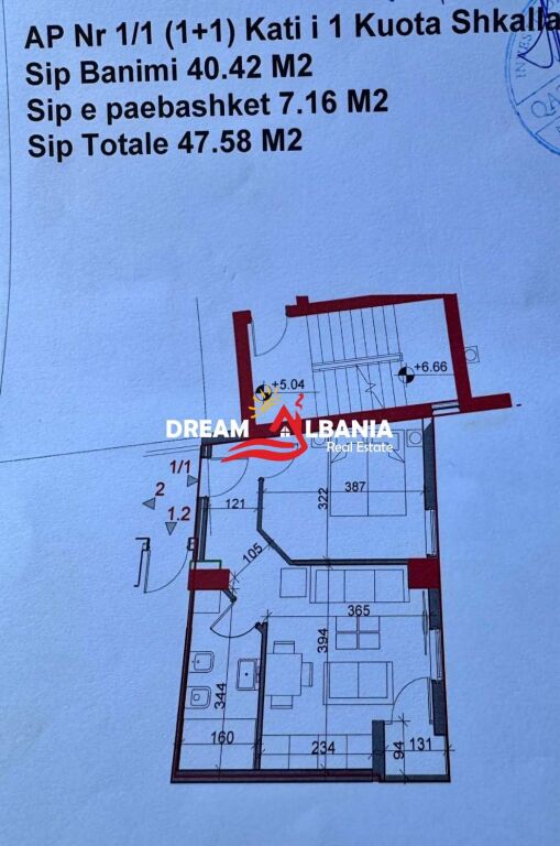 Appartamento 1+1 in Vendita a Ali Dem (ID 41111565)