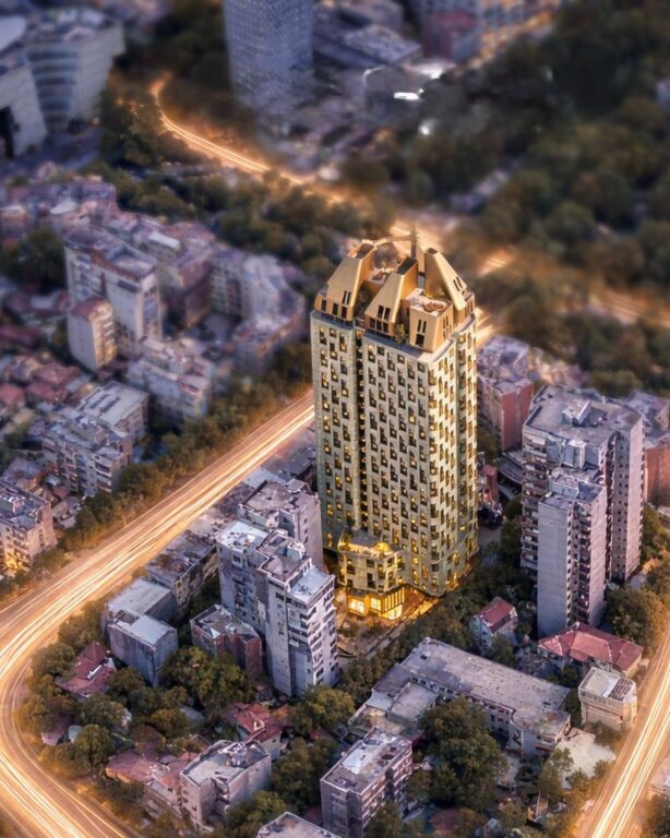 Super 1+1 apartment for sale at “Bazaar Gate”, near the 9-Storey buildings and in the heart of the New Bazaar