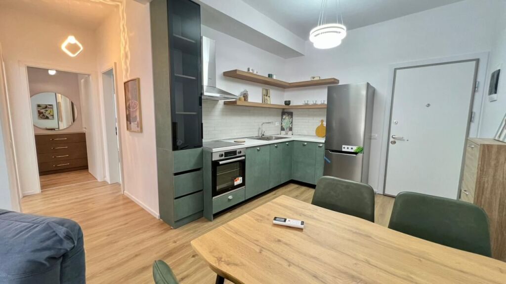 In Affitto: 2+1📍Ali Dem (Residenza Kadiu) - Ghiaccio Nuovo⚜️ - 50,000 Leke/Mese - Sup. 75m² - Piano 8 || Appena Investito & Mai Abitato Prima🔥