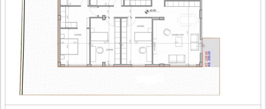 APARTAMENT 3+1+2 ME OBORR PER SHITJE TEK LIQENI I FARKES 303,000 €