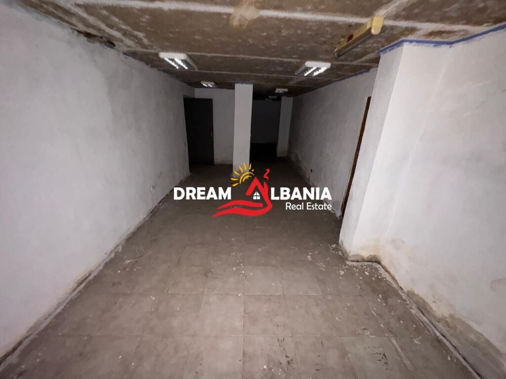 Bodrum warehouse for sale between Durres Road and Mine Peza Street, Tirana Center  ID 4839