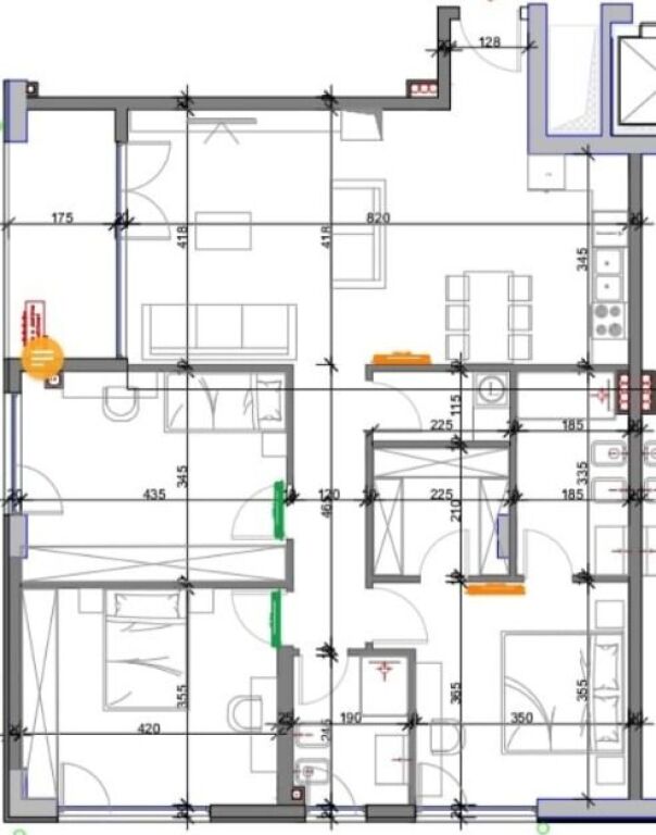 ‼️OCCASIONE‼️APPARTAMENTO 3+1 + 3 POSTI AUTO IN VENDITA PRESSO FOREST RESIDENCE
