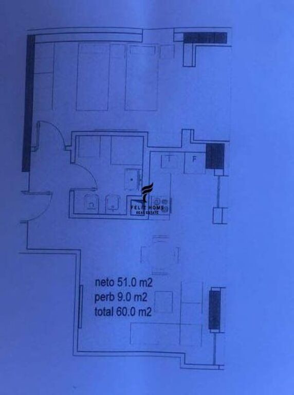 SHITET APARTAMENT 1+1 JORDAN MISJA 13.200.000 LEKE FH-75034