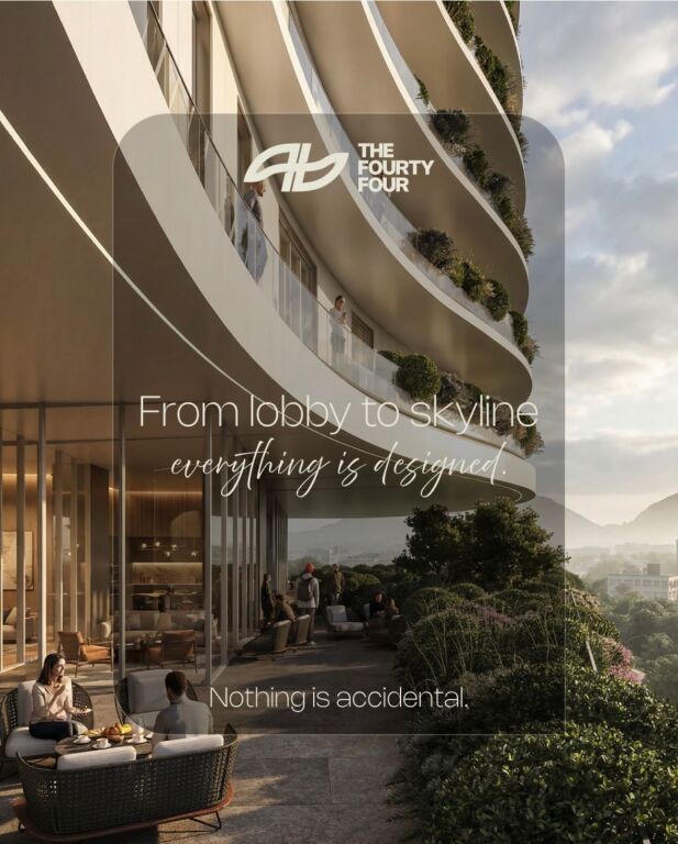 Okazion: Shitet Apartament 1+1 në The Forty Four Tower – Orientim Perëndim, Pamje e Hapur