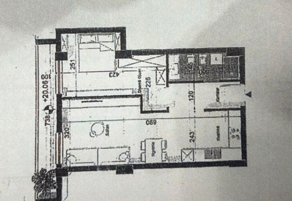 ‼️‼️‼️ SUPER ÇMIM ‼️‼️‼️ 🏡 Shitet apartament 1+1 tek Unico Residence, Bllok 📍