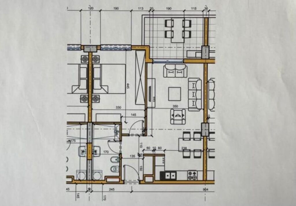 Shitet Apartament 1+1 ne Golem, Prane Premium (ID 41111568)